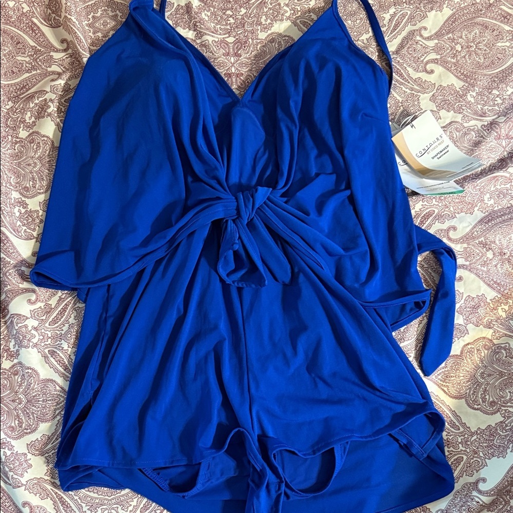 Coco Reef Royal Blue One Piece Swimsuit​